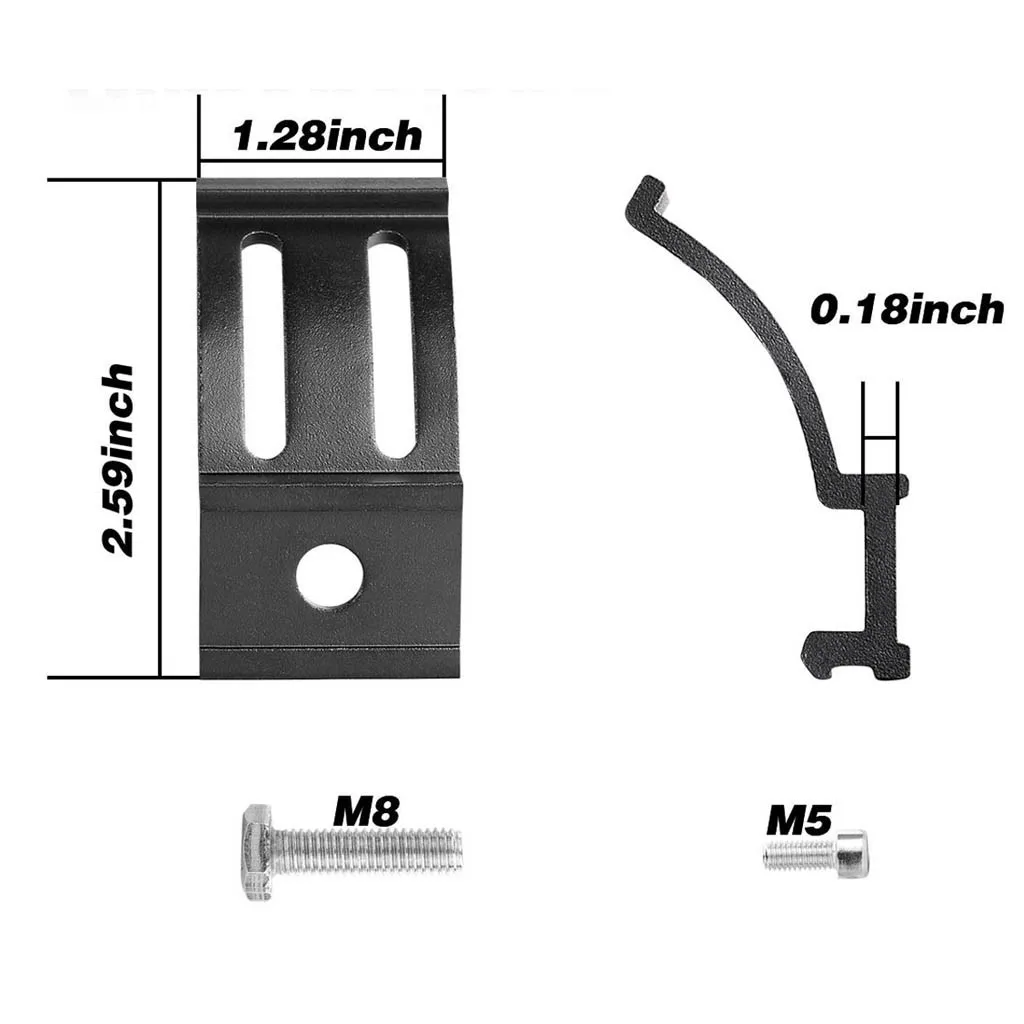 Car Light Bracket 1Set Mounting Bracket Work Lamp Stand Holder For Jeep Wrangler Trucks Universal LED Light Bar