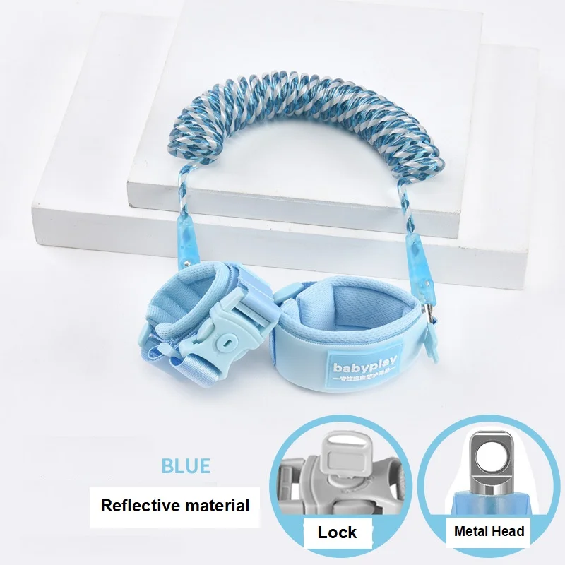 Наружный прогулочный браслет для рук, анти-потерянный браслет, детский соединитель на запястье поводок для ребенка, ремни безопасности для бандаж для беременных, веревка - Цвет: 250cm Rotary Head