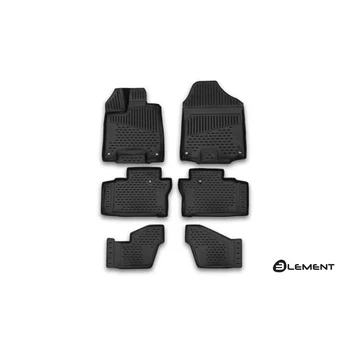 

3D mats in the salon Honda Pilot 01/2016, 6 PCs (PU) (Honda)