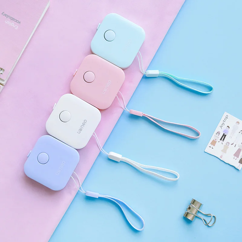 

150cm/60" Tape Measure Portable Retractable Ruler Children Height Ruler Centimeter Inch Roll Tape