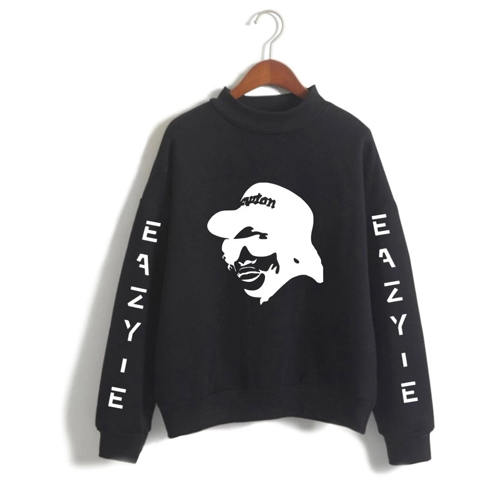 Eazy-E футболка с водолазкой модный рэпер певец хип-хоп пуловер оверсайз Eazy-E Толстовка для женщин осенняя одежда