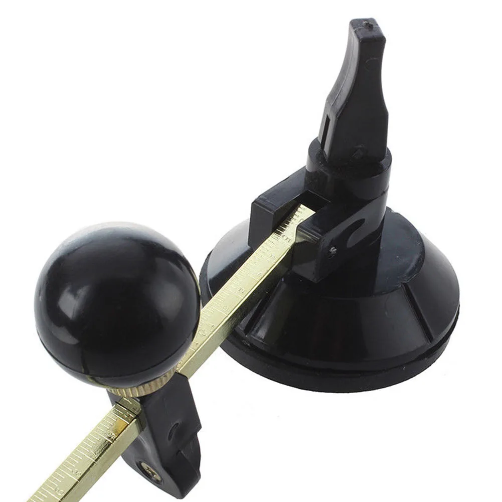 6 Wheels Adjustable Circular Simple Easy Operate Knob With Scale Suction Cup Scribe Window Portable Durable Glass Cutter