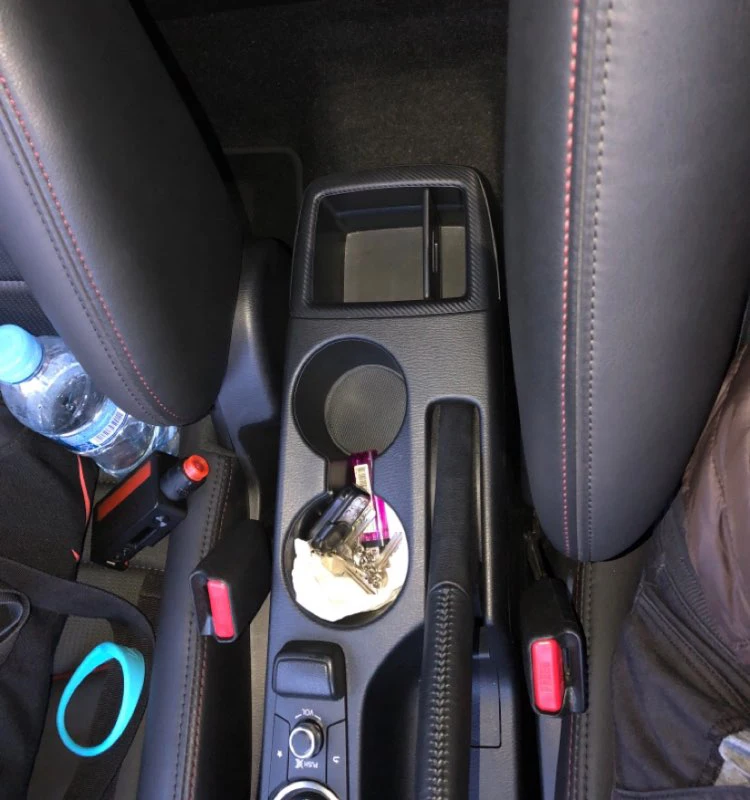 Для Mazda CX 3 CX-3 подлокотник коробка повысить центральный магазин содержание коробка Подстаканник Пепельница аксессуары usb зарядка интерфейс