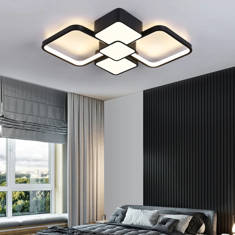 

Modern Led Ceiling Lights For Living Room Bedroom creative home lighting fixtures lamparas de techo LED Ceiling Lamp with remote