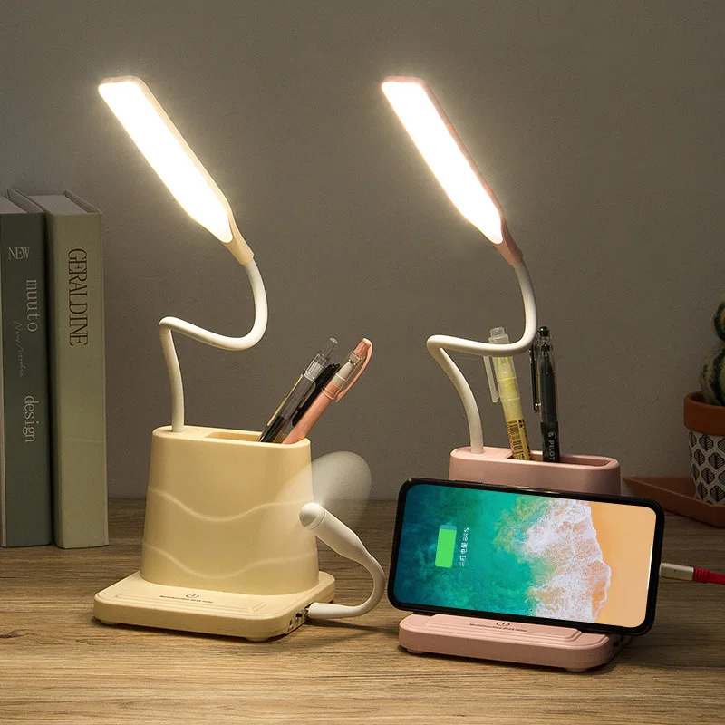 

container berth lamp bedroom student reading lamp USB charging is muti_function the small desk lamp that shield an eye