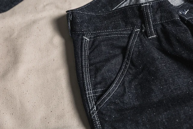 1950s 12.5 oz Selvedge Denim Carpenter Work Pants