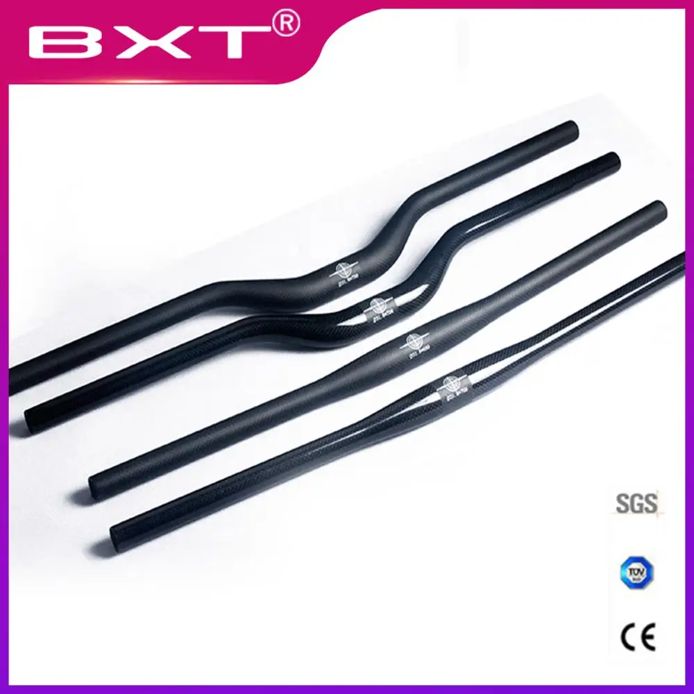 

2019 carbon fiber bicycle handlebar mountain bike carbon handlebar 600mm - 720mm 31.8mm 4 Upsweep 9 Backsweep mtb bicycle parts