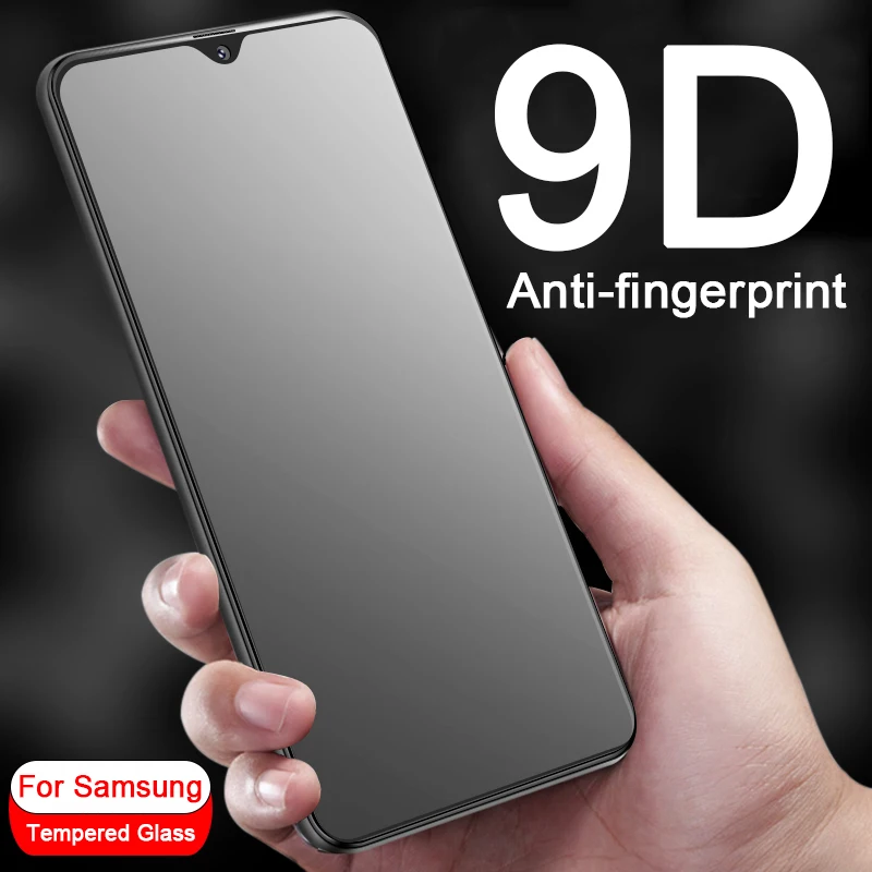 9D защита экрана с защитой от отпечатков пальцев для Samsung Galaxy A10 A20 A30 A40 A50 A70 A 10 20 30 40