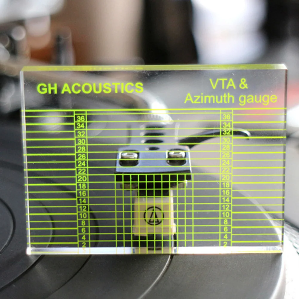 Виниловый проигрыватель измерительный фонометр Tonearm VTA балансировочный картридж
