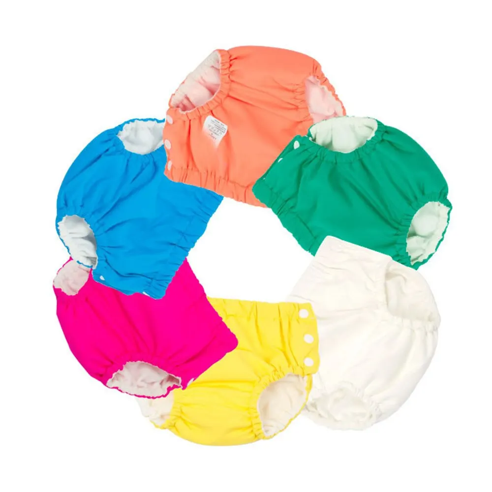 LOOZYKIT Baby Nappy Reusable Swimming Trunks Children Swimwear Toddler Infant Boys Girls Waterproof Diapers Comfortable