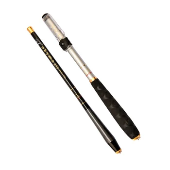 

Hot Sale Ultralight Superhard 1.8m to 4.5m Free shipping Meters Stream Hand Pole Carbon Fiber Casting Telescopic Fishing Rods