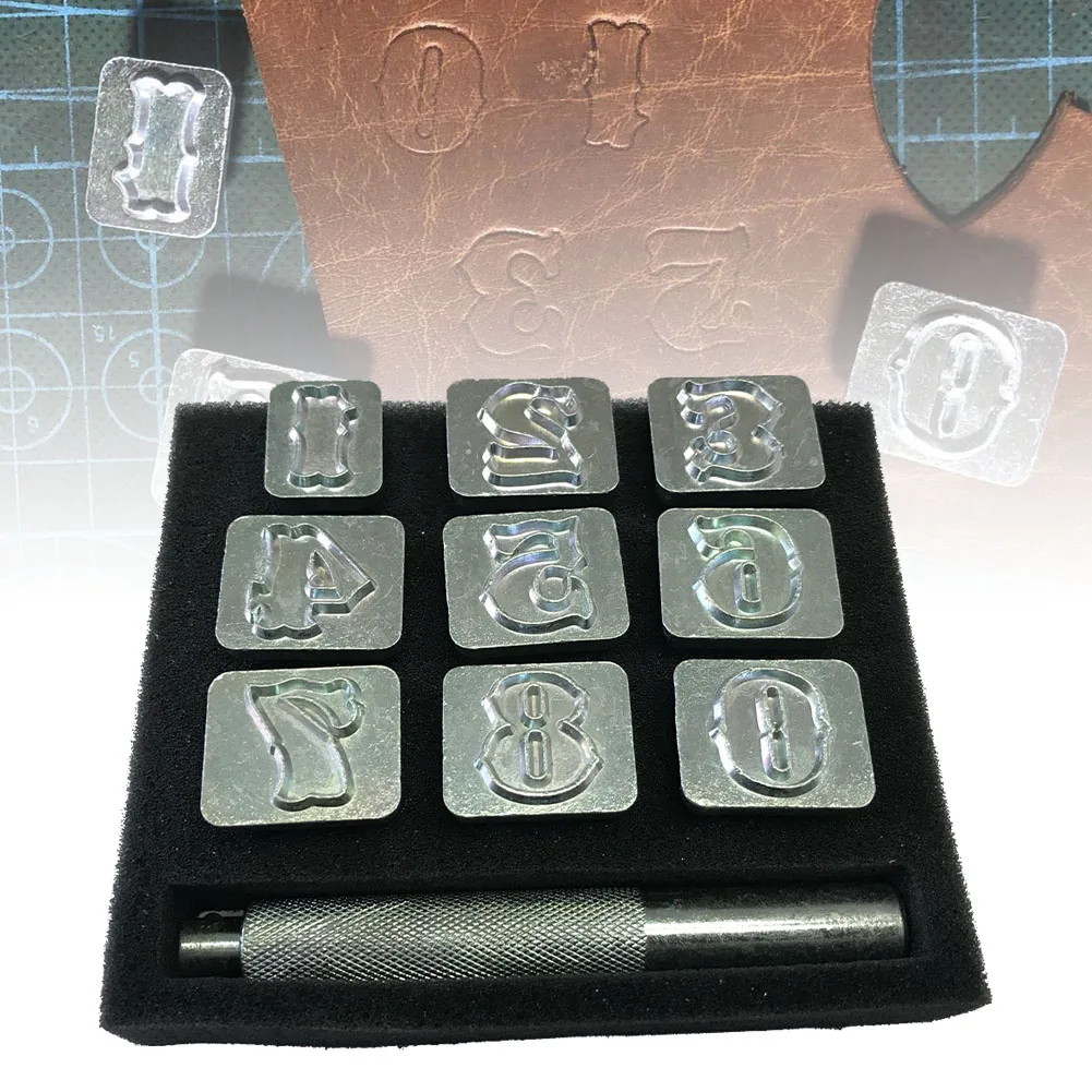 

Carving Leather Art Alphabet Set Letters Stamp Handmade Durable Metal DIY Tools BJStore