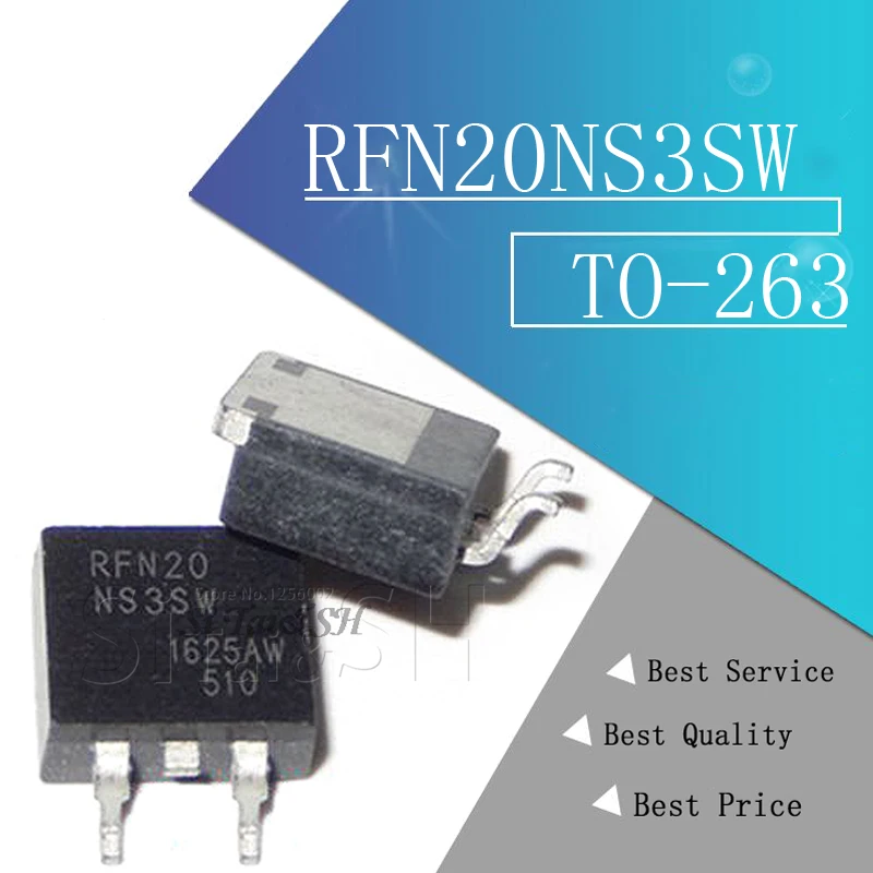 10 шт. RFN20NS3SW TO-263 RFN20NS3 TO263 RFN20 новый оригинальный | Электронные компоненты и