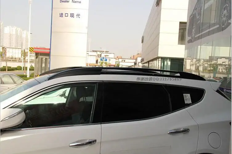 Для авто багажник на крышу багажник для hyundai Grand SantaFe 2013. высококачественные алюминиевые автомобильные аксессуары