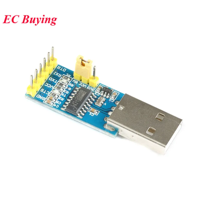 CH340G CH340 USB to TTL Serial Adapter Downloader 3.3V 5V Converter Pro Mini STC ISP For Arduino SOP-16 CH340G