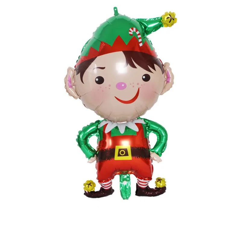 Olevevo переноска шаров Санта Клауса рождественские украшения алюминиевый большой злодей фольгированный шар Санта Клаус модельные игрушки Globos