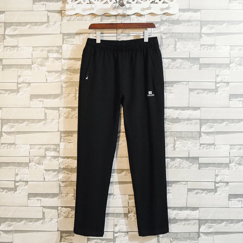 

Autumn New Style Men Plus-sized Fashion Casual Pants Young MEN'S Fat Elastic Waist Straight-Leg Trousers Men's