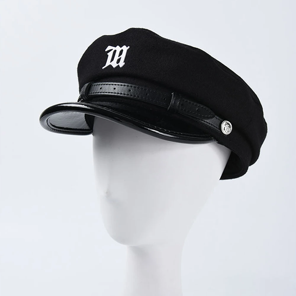 

Female Elegant Warm Vintage Octagonal Cap Hat Women Fashion Octagonal Cap Autumn Winter France Painter Style Berets Caps