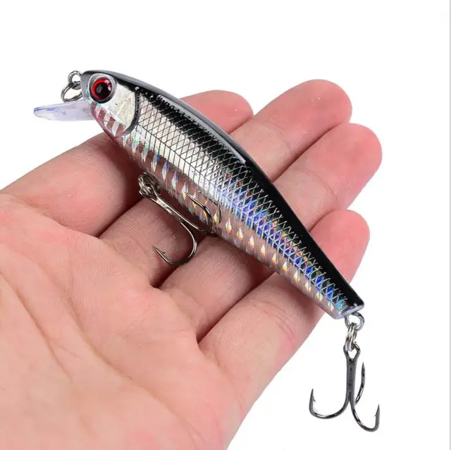 Hot 1PCS 85mm 9.2g Wobblers Japan Model Sinking Minnow Fishing Lures  Jerk Bait Bass Pike Carkbait Swimbait Professional Bait 4