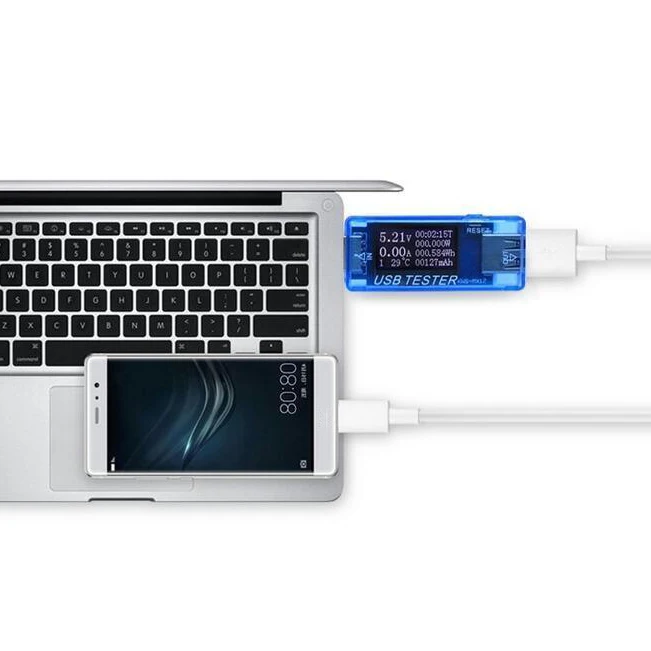 Топ! 8 в 1 USB монитор метр цифровой ЖК детектор тестер емкость напряжение тока