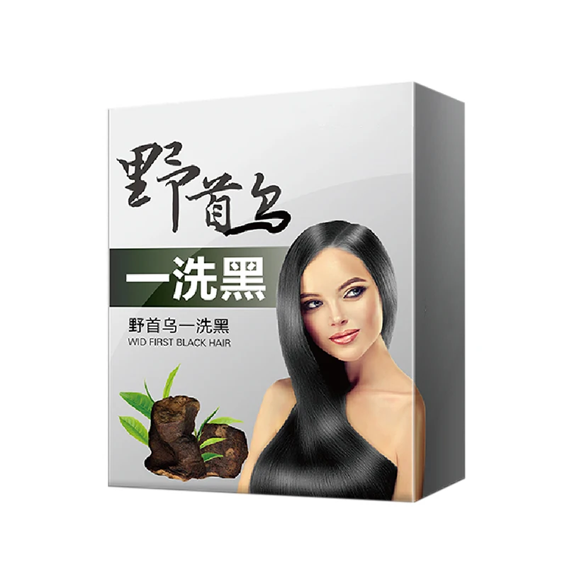 KK0034A1 10 шт./лот, макияж, брендовый черный шампунь для волос, всего 5 минут, серая краска для удаления волос, краска для окрашивания волос HBGYH - Цвет: KK0034A1