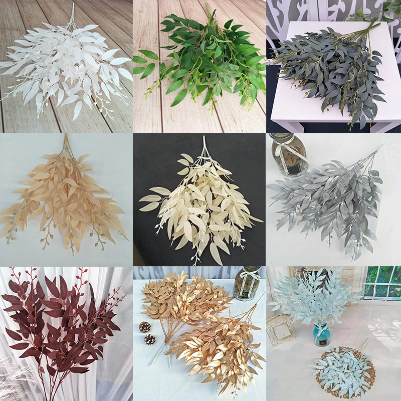 DIY Wreath Gift Box Scrapbooking Bundle Willow for Wedding Decoration Fake Flowers Home Decor | Дом и сад