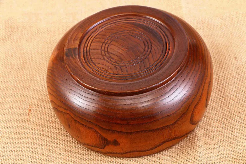 Description Picture 6 of itemHigh Quality Camphor Wood Soup Bowl Fashion Natural Healthy Wooden Rice Bowl Food Fruit Dish
