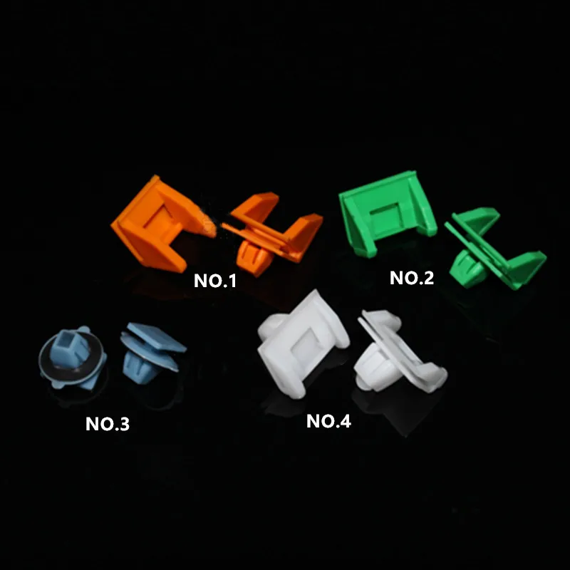 8 шт. автомобильные крепления из пластика для Toyota Alphard Prado Previa Lexus дверная Защитная панель отделка решетчатая Нижняя юбка клип