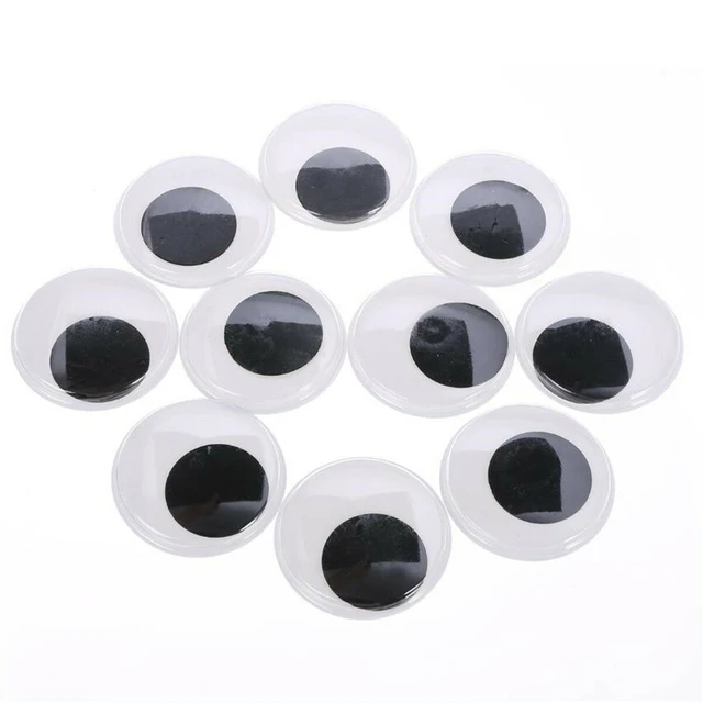 10pcs 40mm Big Black Wiggly Giant Googly Eyes For DIY Scrapbooking Hand  Crafts - AliExpress