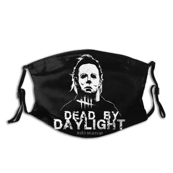

Dead By Daylight Men Non-Disposable Face Mask Anti Bacterial Dustproof Protection Cover Respirator Muffle Mask with Filters