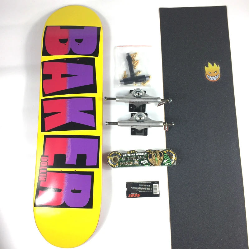 

Skateboard 7.75/7.875/8.0/8.125/8.25/8.375/8.5 Inch 7 Layer Canadian Maple Complete High Quality