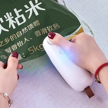 

Portable Mini Sealer USB Charging Heating Plastic Bag Sealer Sealing Machine Vacuum Food Storage Snacks Bag Sealing Machine