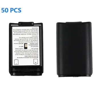

50PCS for Xbox 360 Battery Pack Cover Shell Shield Case Kit for Xbox 360 Wireless Controller Free / Drop Shipping