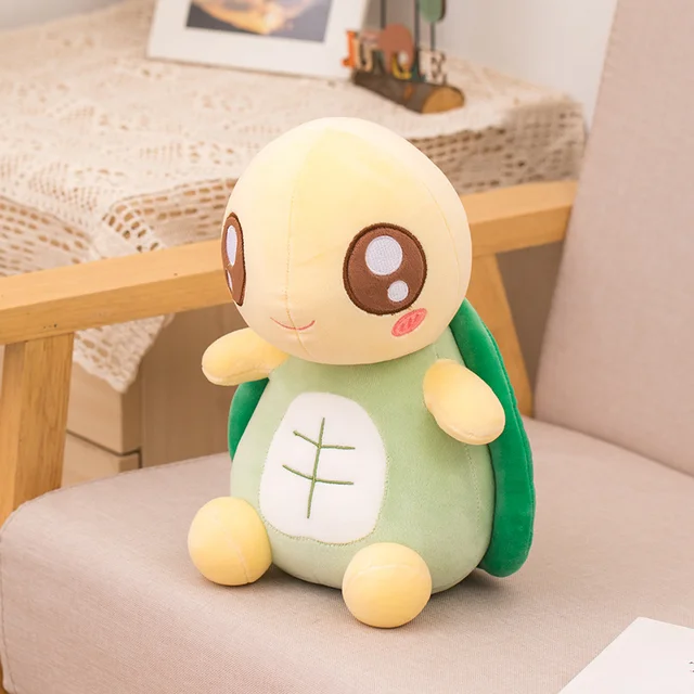 30CM Kawaii Big-eyed Tortoise Plush Toy Cute Doll Stuffed Animal Doll Birthday Gift For Children Comfort Toy