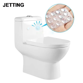 

Wholesale 24Pcs/Set Transparent Anti Slip Silicone Shock Absorber Soft Cushion For Closestool Furniture Accessories