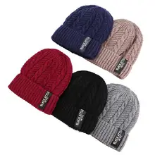 COKK зимняя шапка для мужчин Skullies Beanies плюс бархатная Толстая Теплая Зимняя кепка вязаная шапка мужская черная Nyc шапка с узором для женщин