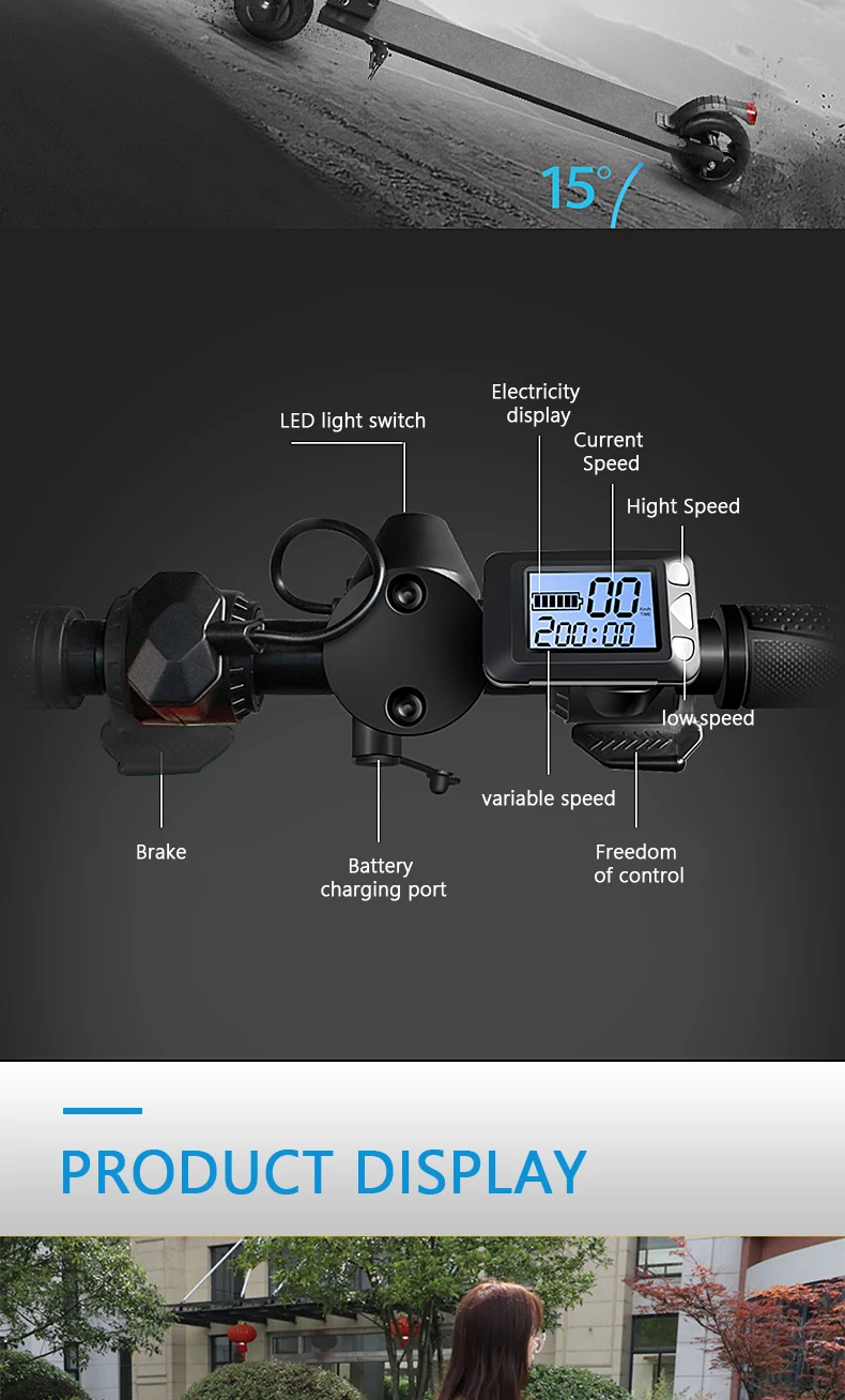 5,5 ''mini электрический скутер 24V 5.5ah литиевая Батарея складной Adulto длинные Панели E самокат Ховерборд электрический скейтборд, фара для электровелосипеда