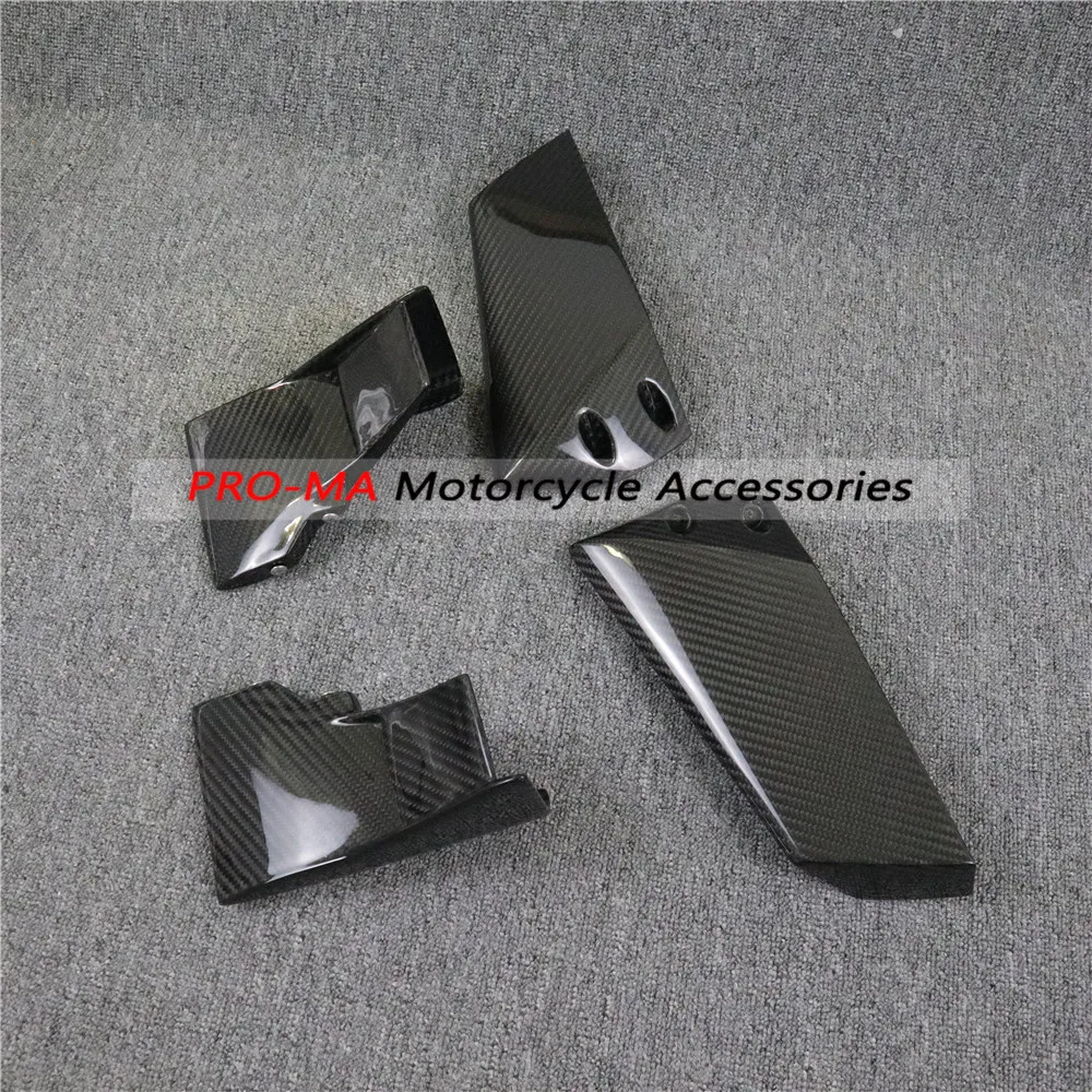 

Motorcycle wings fairing kits in Carbon Fiber For Kawasaki H2 Twill glossy weave