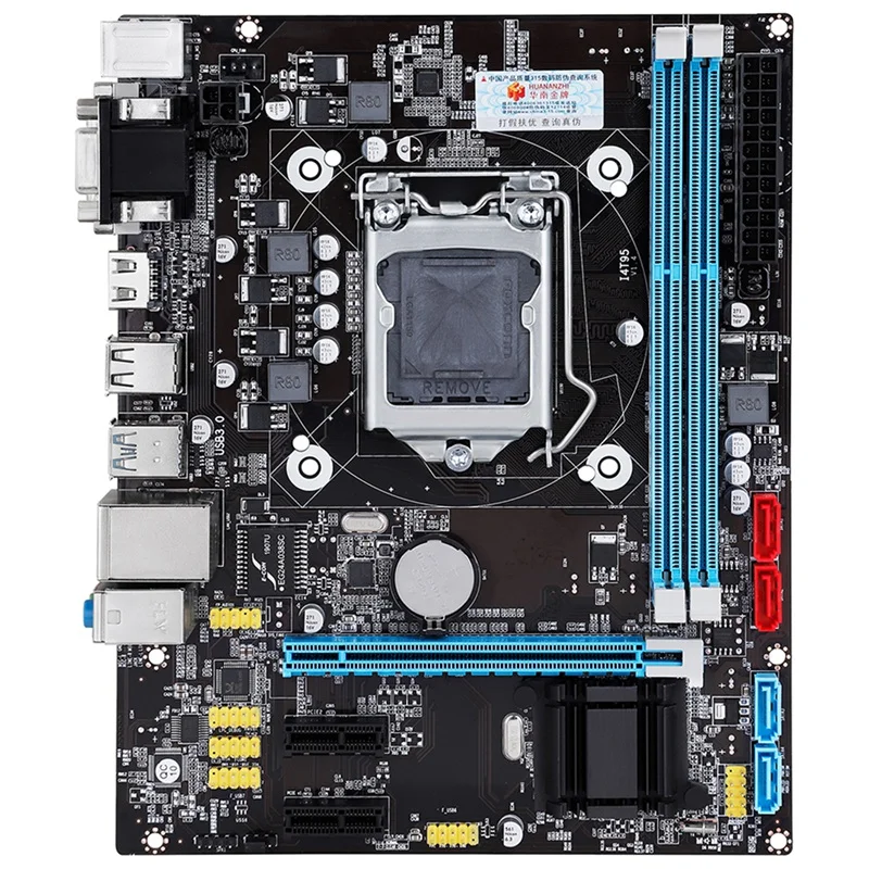 HUNNANZHI B85 M ATX USB3.0 SATA3 PCI E SSD 32G двойные каналы Поддержка DDR3 памяти и Ксеон E3 V3 V4