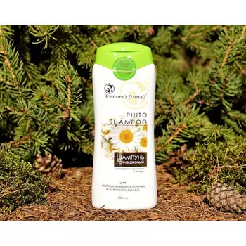 

Phyto shampoo "chamomile" green Altai/250 ml