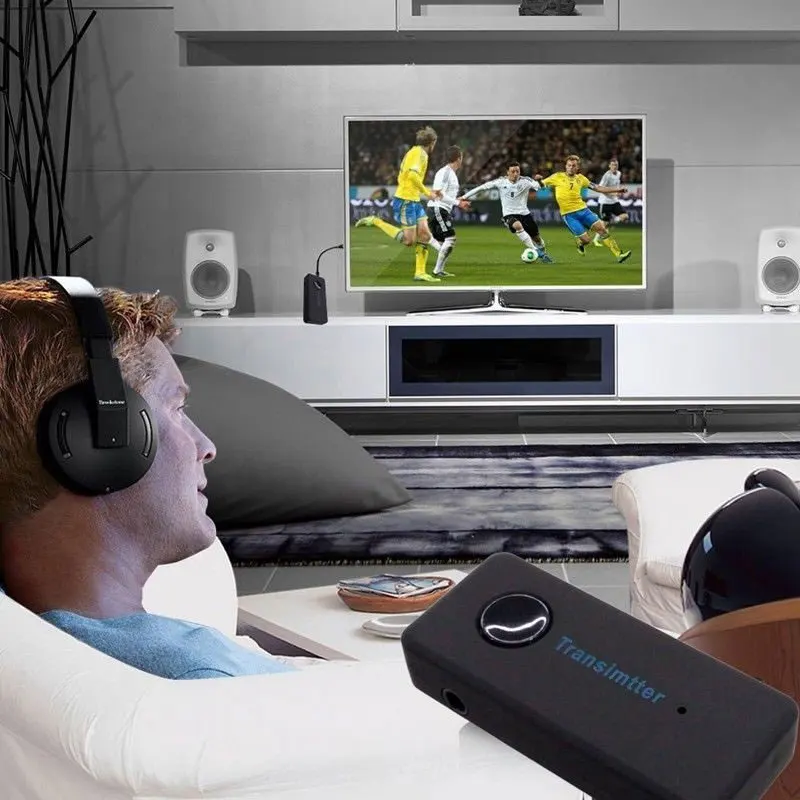 Беспроводной Bluetooth A2DP 3,5 мм стерео музыка аудио передатчик адаптер FKU66