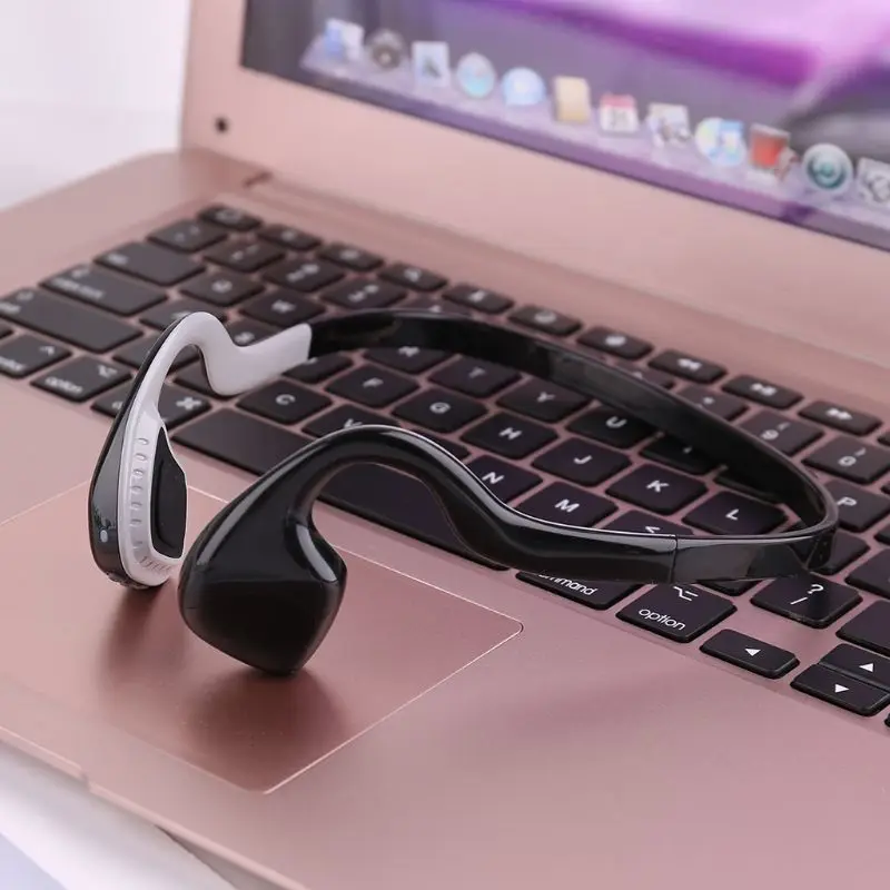 Костная проводимость Bluetooth 5,0 спортивные наушники беспроводные наушники с микрофоном