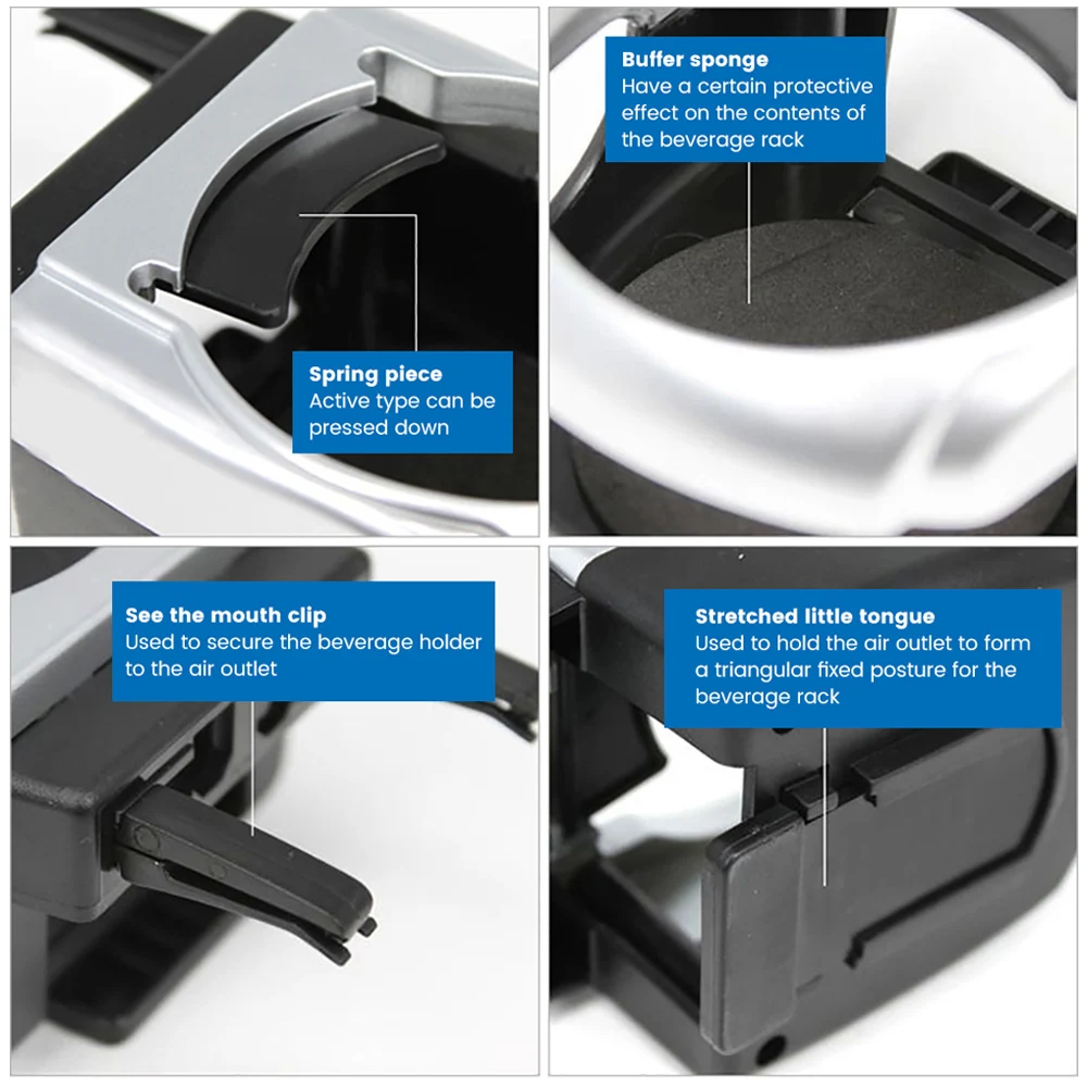 Aoshike универсальный автомобильный прицеп держатель чашки вентиляционное
