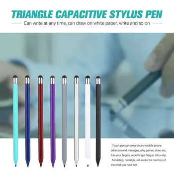 

Triangle Capacitive Touch Screen stylus Pen For IPad Smart Phone Pen stylus Nib Capacitive Screen Stylus pen
