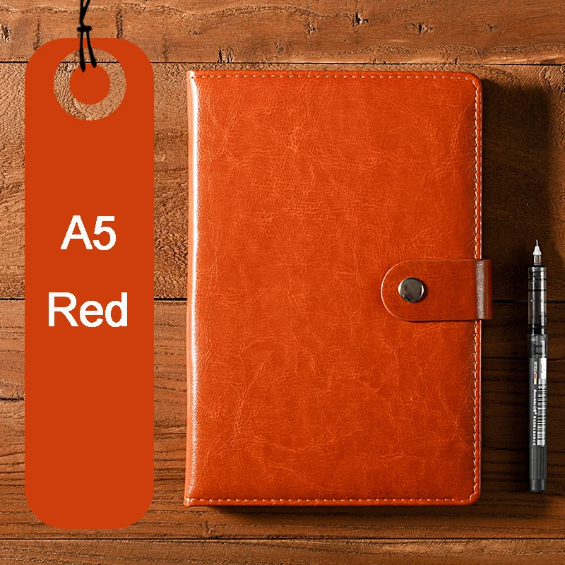 Блокнот A5 B5 из искусственной кожи Bullet Journal годовой планировщик дня личные дневные файлы органайзер для канцелярских принадлежностей