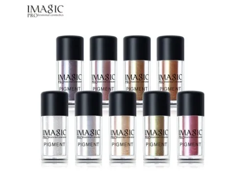 IMAGIC Professional Glitter Eyeshadow Palette 9 Colors Pigment Eye Shadow Makeup Brand Beauty Cosme
