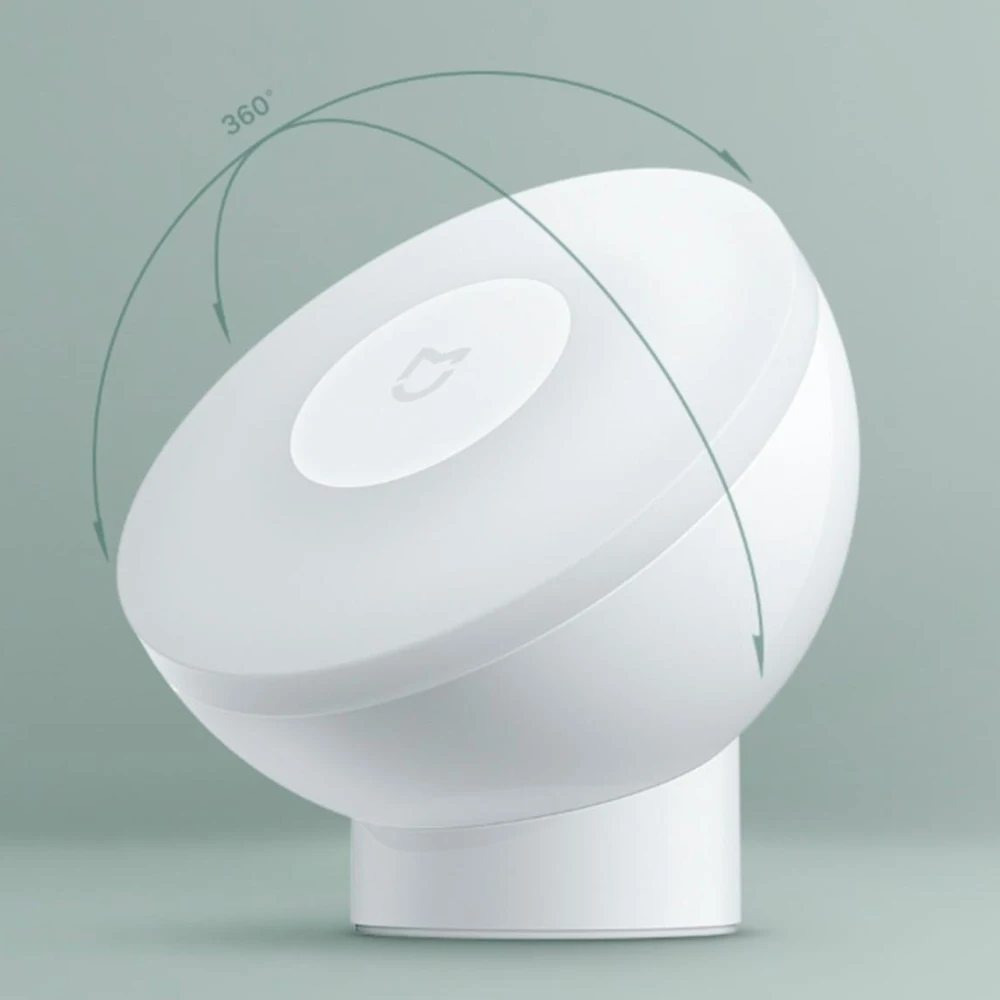 Ночник Xiaomi Mijia 2 ночник инфракрасный датчик движения и освещения вращение на 360