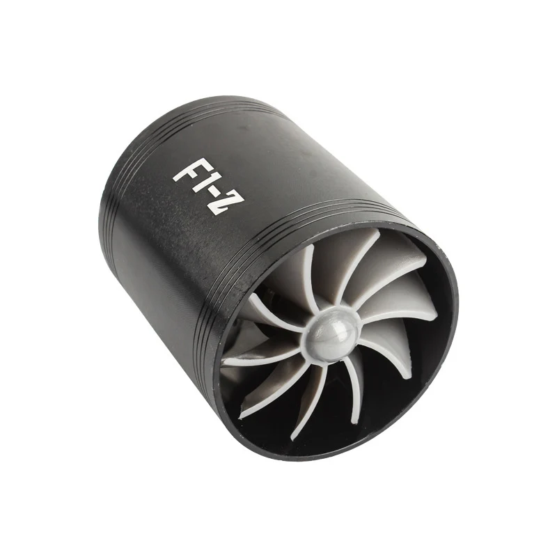New Car Modified Metal Double-sided Turbine F1-Z Air Intake Turbine Engine Turbocharger High-quality Car Modified Accessory