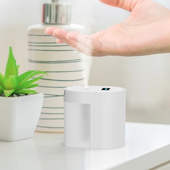 

Induction Automatic Alcohol Disinfector Sprayer Hand Cleanner Portable USB Charge Sterilizer Intelligent Soap Dispenser