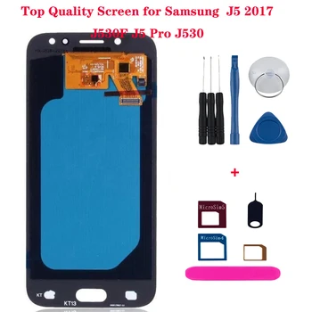 

AAA+++ AMOLED/TFT LCD Screen For Samsung J530F J530 J5 2017 J5 Pro display Touch Digitizer replacement Phone Screen pantalla